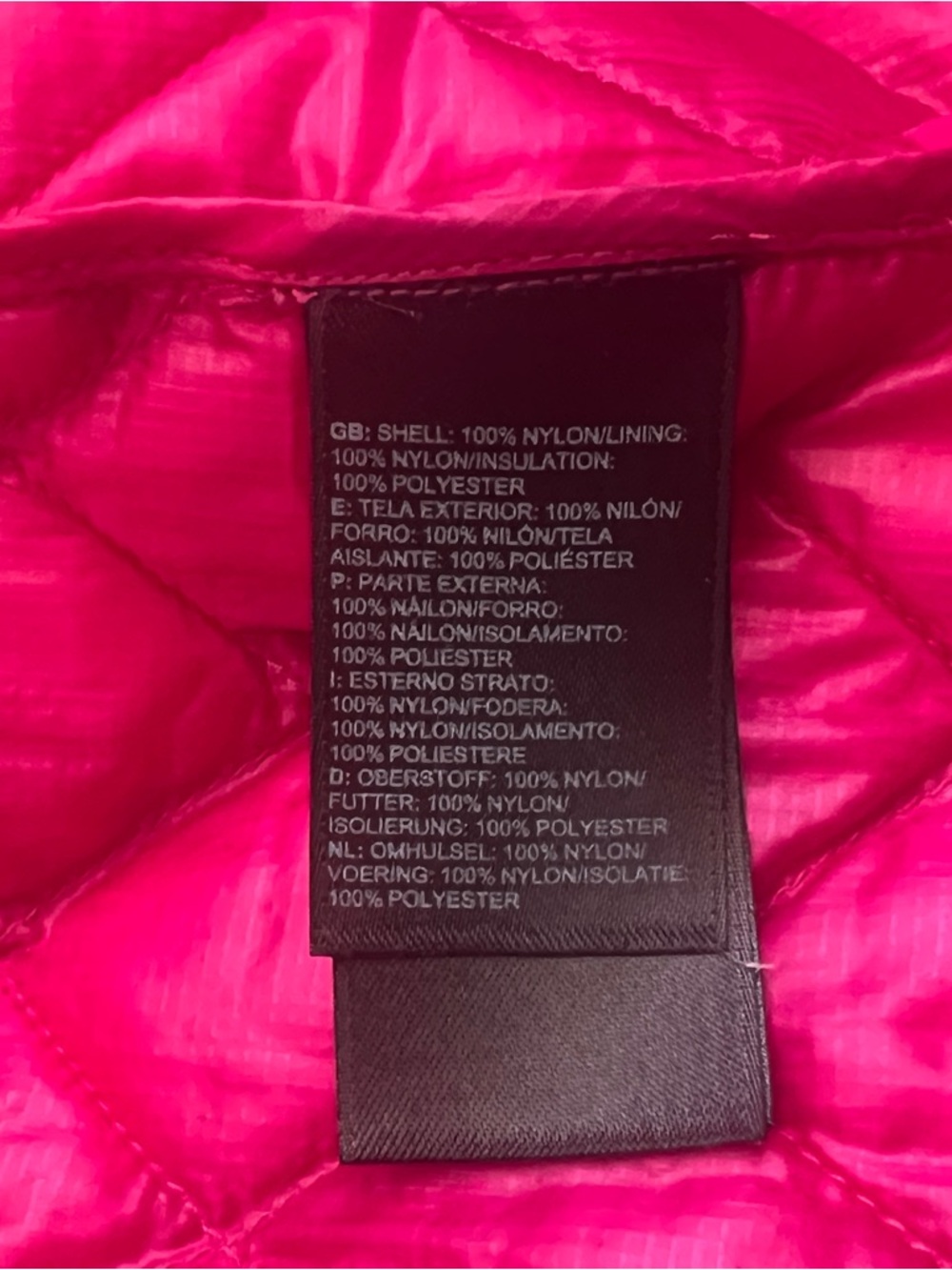 The North Face Thermoball Vest SZ XS Hot Pink Gorpcore Travel Lightweight - Picture 10 of 11